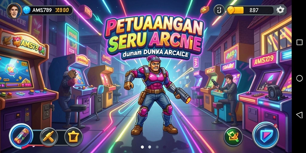 Tampilan gameplay AMS789 yang penuh aksi dan seru.