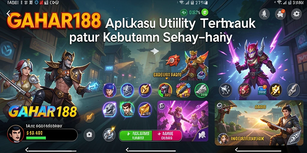 Tampilan antarmuka GAHAR188 yang intuitif dan mudah digunakan.