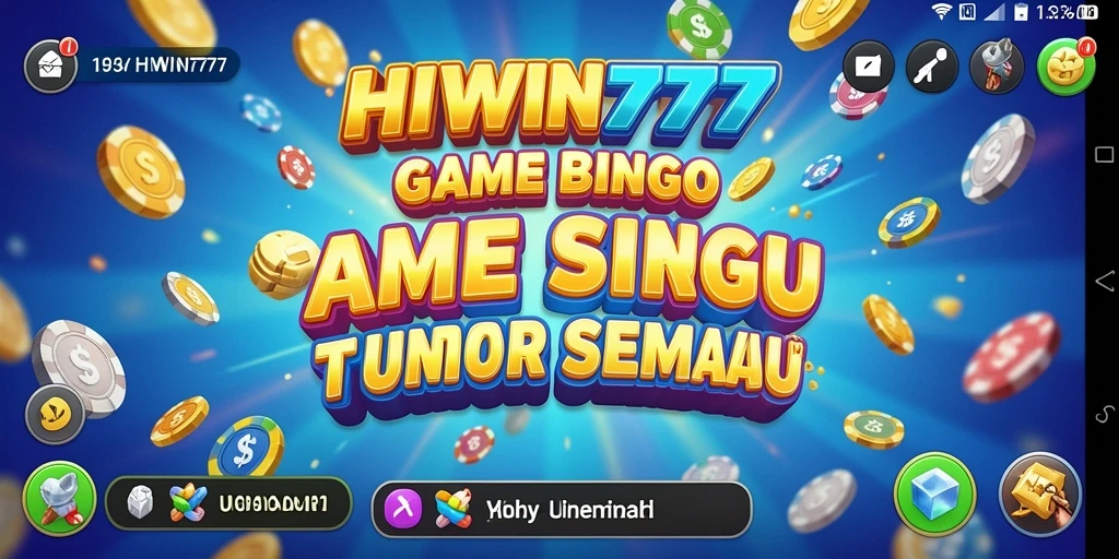 Screenshot gameplay HIWIN777 yang menampilkan suasana permainan Bingo yang seru.