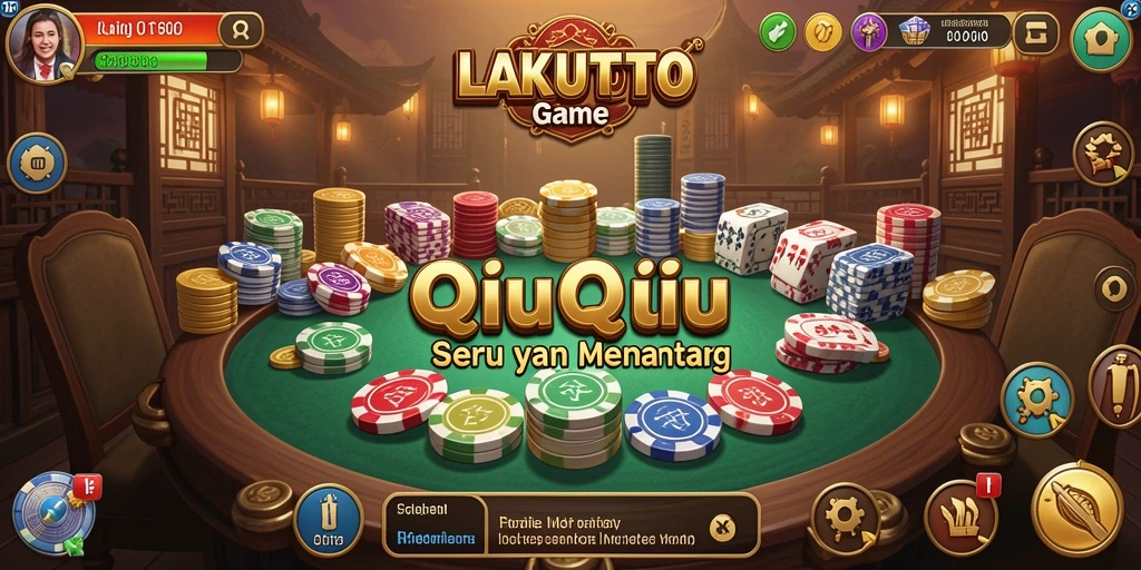 Tampilan gameplay seru LAKUTOTO dalam suasana kompetitif.