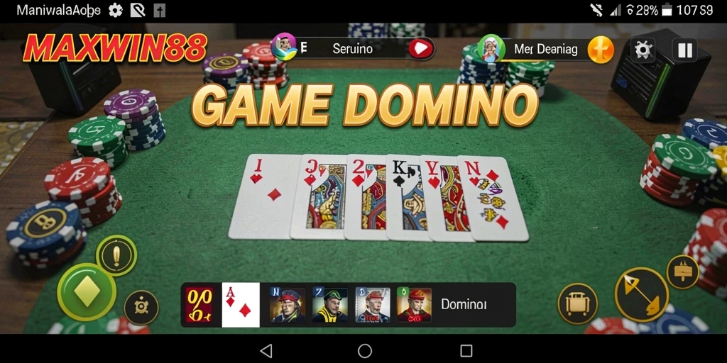 Tampilan gameplay utama MAXWIN88 yang menarik dan mendebarkan.