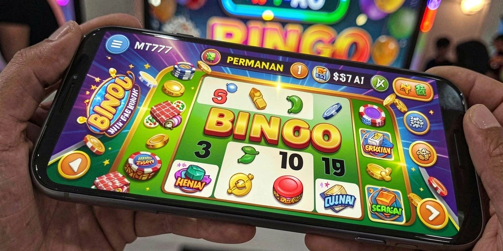 Tampilan gameplay MT777 yang penuh warna dan menarik.