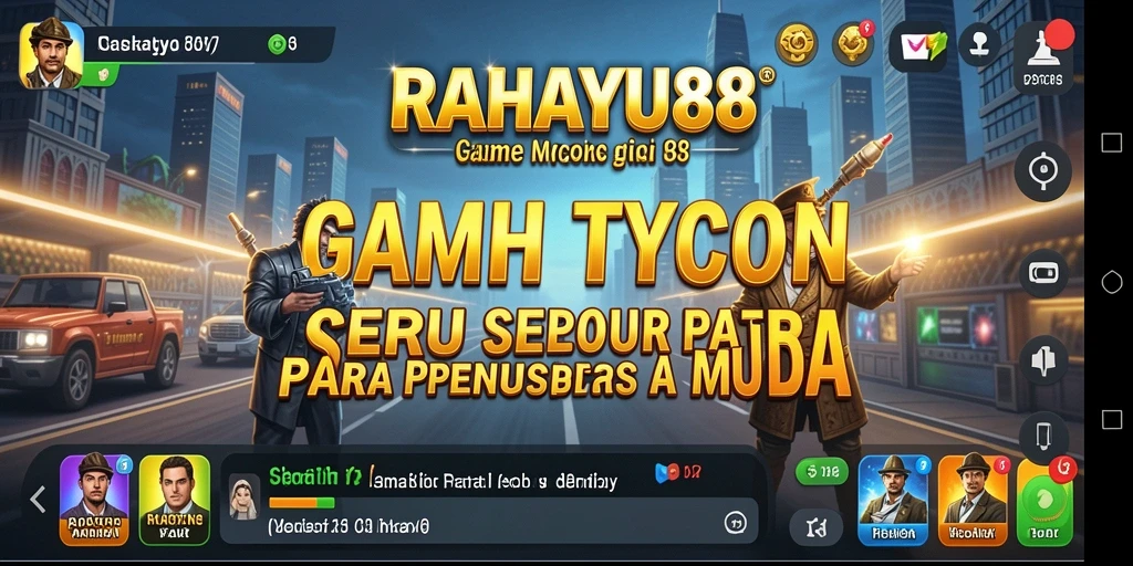 Tampilan gameplay RAHAYU88 yang menarik dan penuh strategi Tycoon.