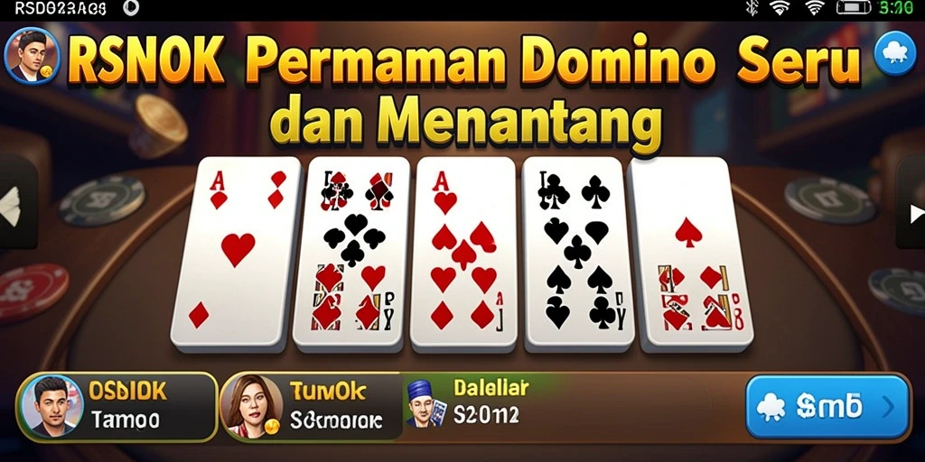 Screenshot menampilkan gameplay seru RSNOK dengan pemain berkompetisi.