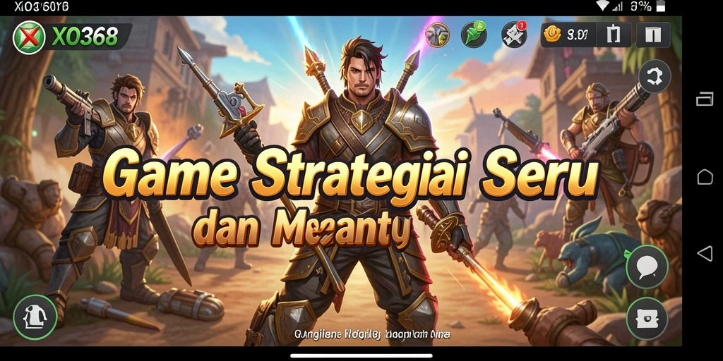 Tangkapan layar gameplay menarik dan strategi mendalam di XO368.